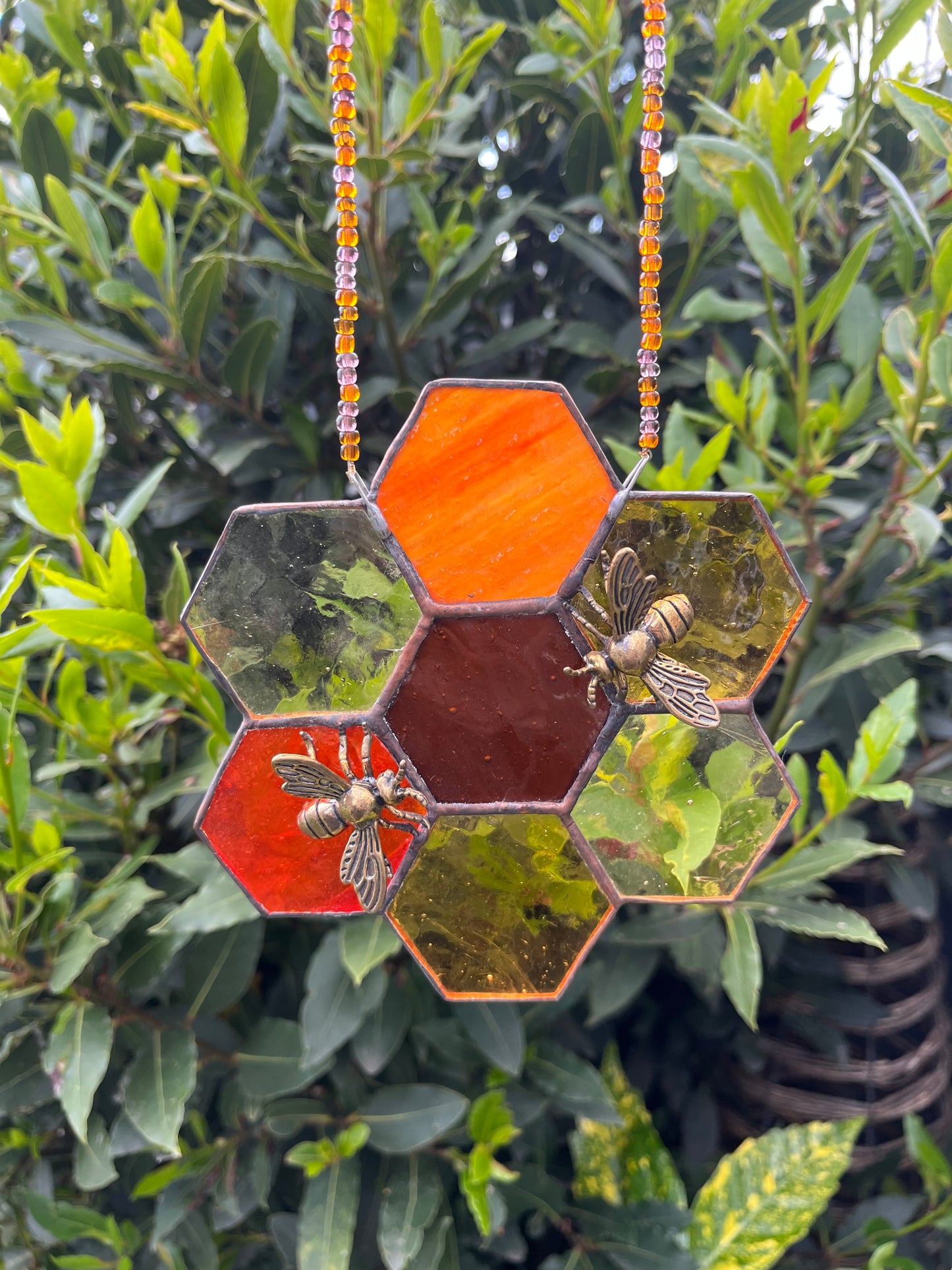 Honeycomb Bee Sun-catcher WorkShop