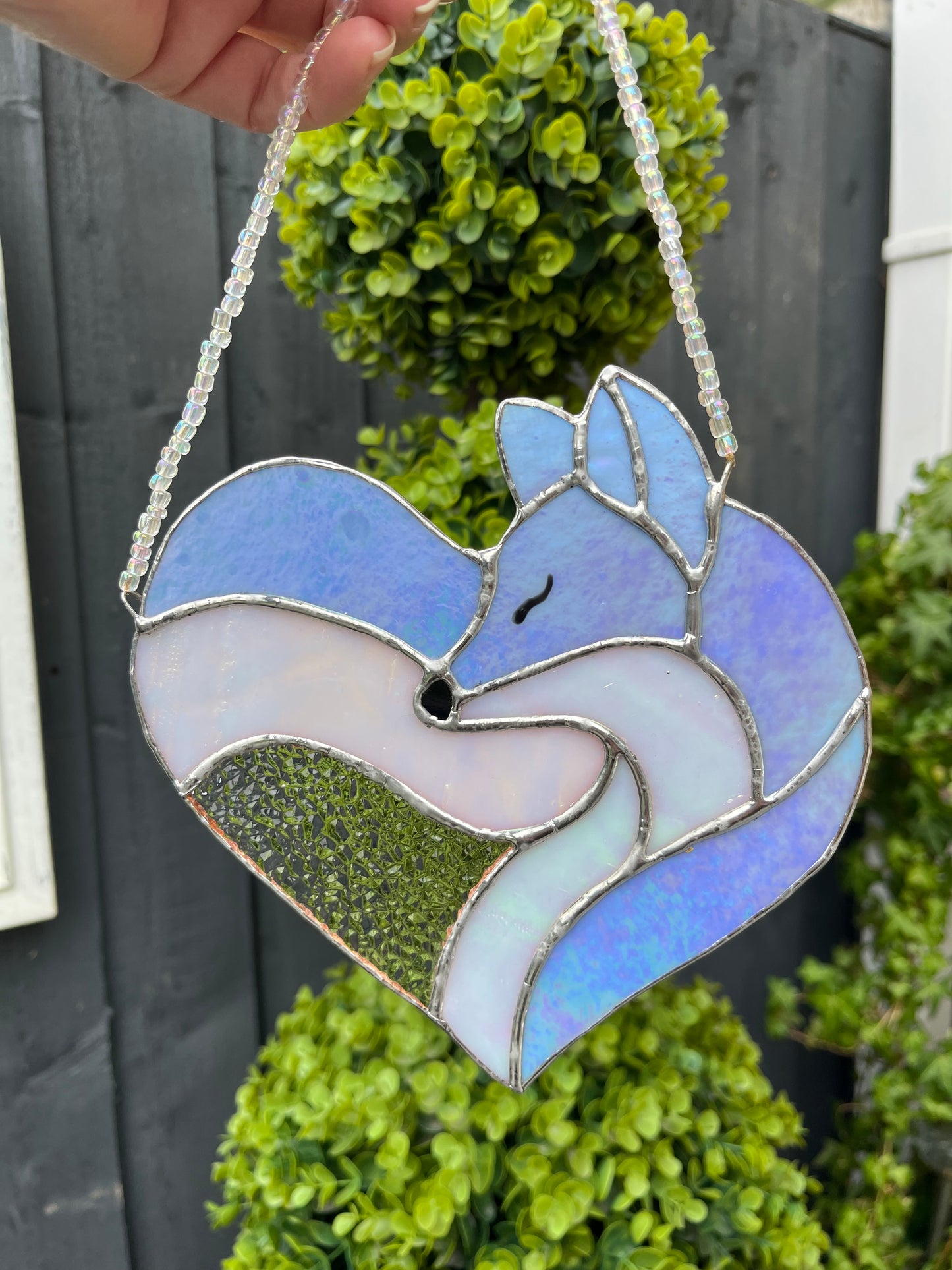 Heart Fox Sun-Catcher